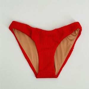 J.Crew: Scrunchie Hipster Bikini Bottom For Women XXS